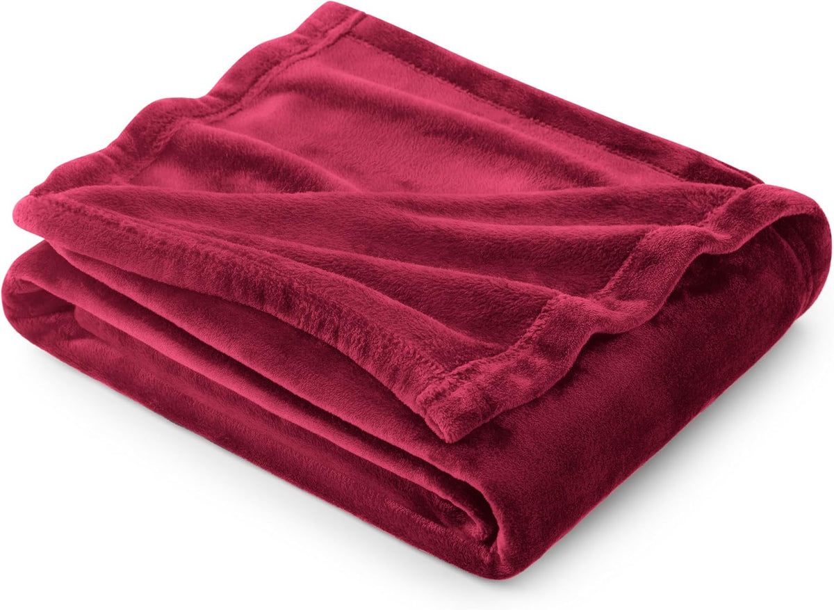 Bedsure GentleSoft Fleece King Size Blankets for Bed Grey - Soft Lightweight Plush Cozy Fuzzy Luxury Warm Spring Blanket Microfiber, Room Home Decor Gifts for Women and Men, 108x90 inches