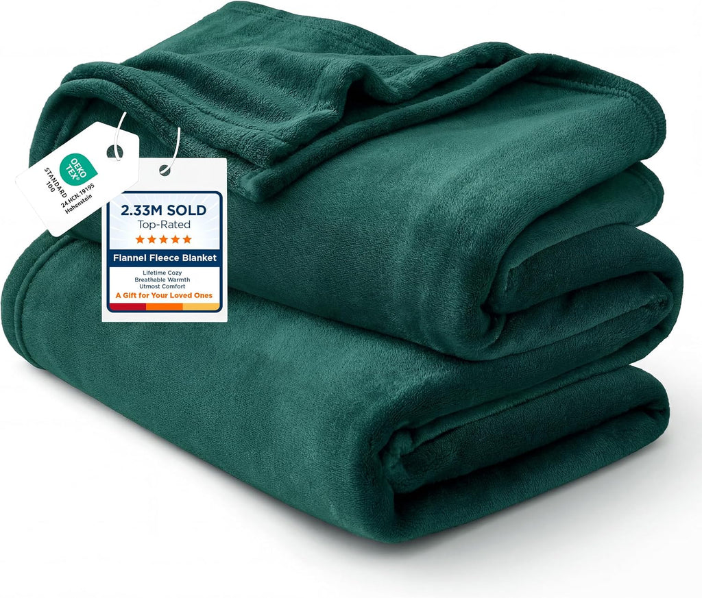 Bedsure GentleSoft Fleece King Size Blankets for Bed Grey - Soft Lightweight Plush Cozy Fuzzy Luxury Warm Spring Blanket Microfiber, Room Home Decor Gifts for Women and Men, 108x90 inches