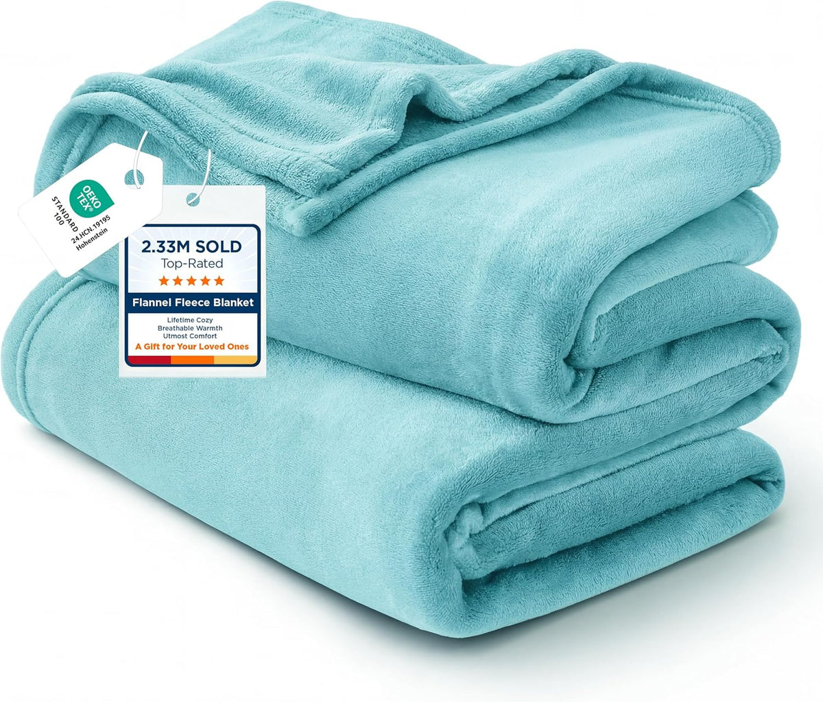 Bedsure GentleSoft Fleece King Size Blankets for Bed Grey - Soft Lightweight Plush Cozy Fuzzy Luxury Warm Spring Blanket Microfiber, Room Home Decor Gifts for Women and Men, 108x90 inches