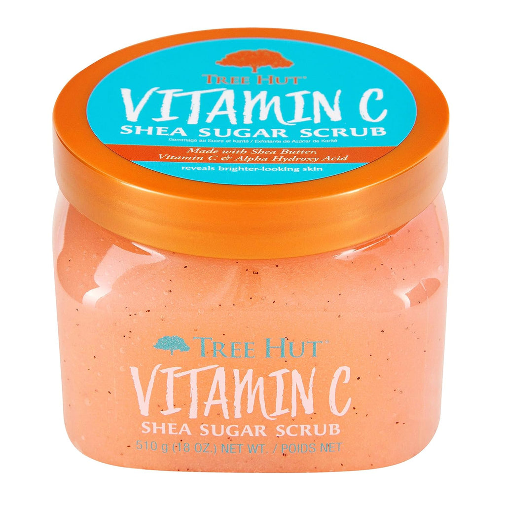 Tree Hut Body Scrub, Vitamin C, 18 Oz