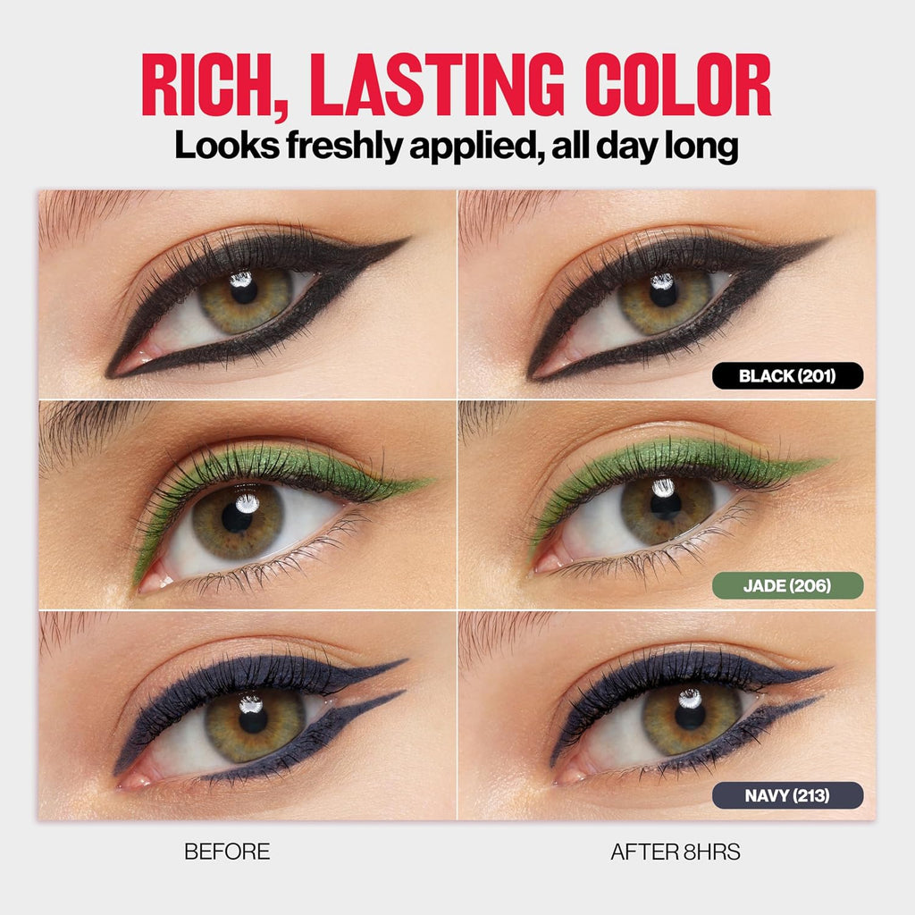 Revlon ColorStay Pencil Waterproof Eyeliner, 202 Black Brown, 0.01 oz