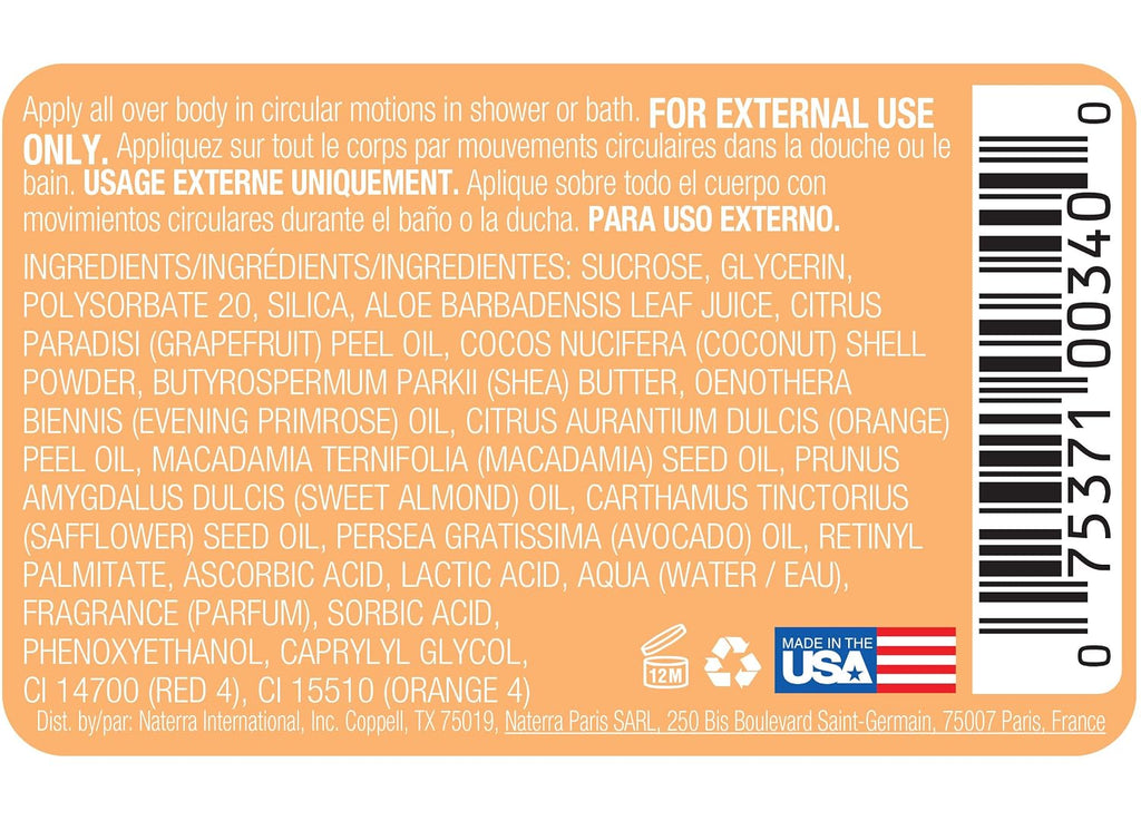 Tree Hut Body Scrub, Vitamin C, 18 Oz