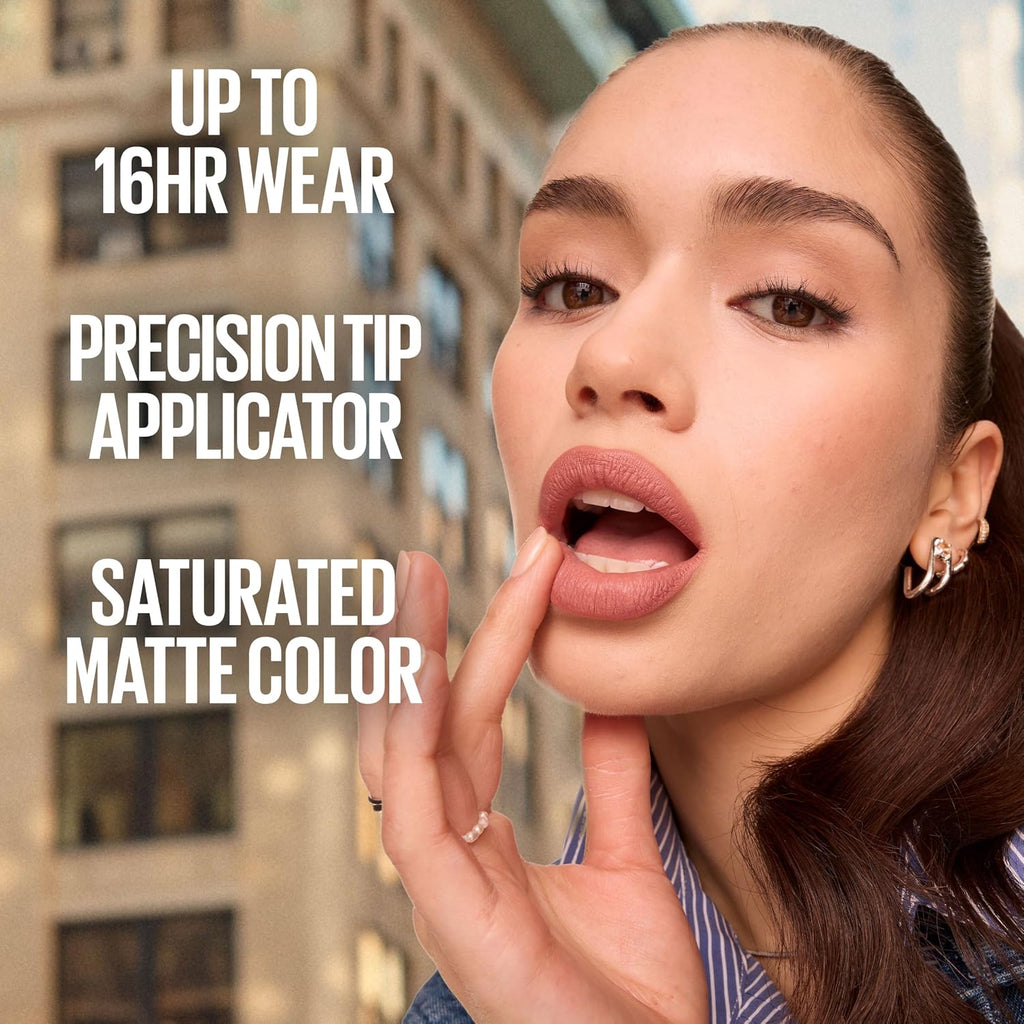 Maybelline Super Stay Matte Ink Liquid Lipstick Makeup, Mover